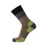 Point6 Hiking Block Stripe Light Crew Socks - Unisex By Point6 -Skiing Equip Shop 65459
