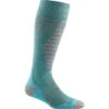 Darn Tough Edge Over-the-Calf Midweight With Cushion Socks - Women's By Darn Tough 1 Darn Tough Edge Over-the-Calf Midweight With Cushion Socks - Women's By Darn Tough -Skiing Equip Shop 78639