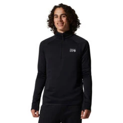 Mountain Hardwear Polartec Power Stretch Pro 1/4 Zip Jacket - Men's By Mountain Hardwear