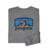 Patagonia Long-Sleeved Fitz Roy Horizons Responsibili-Tee - Men's By Patagonia -Skiing Equip Shop 82276